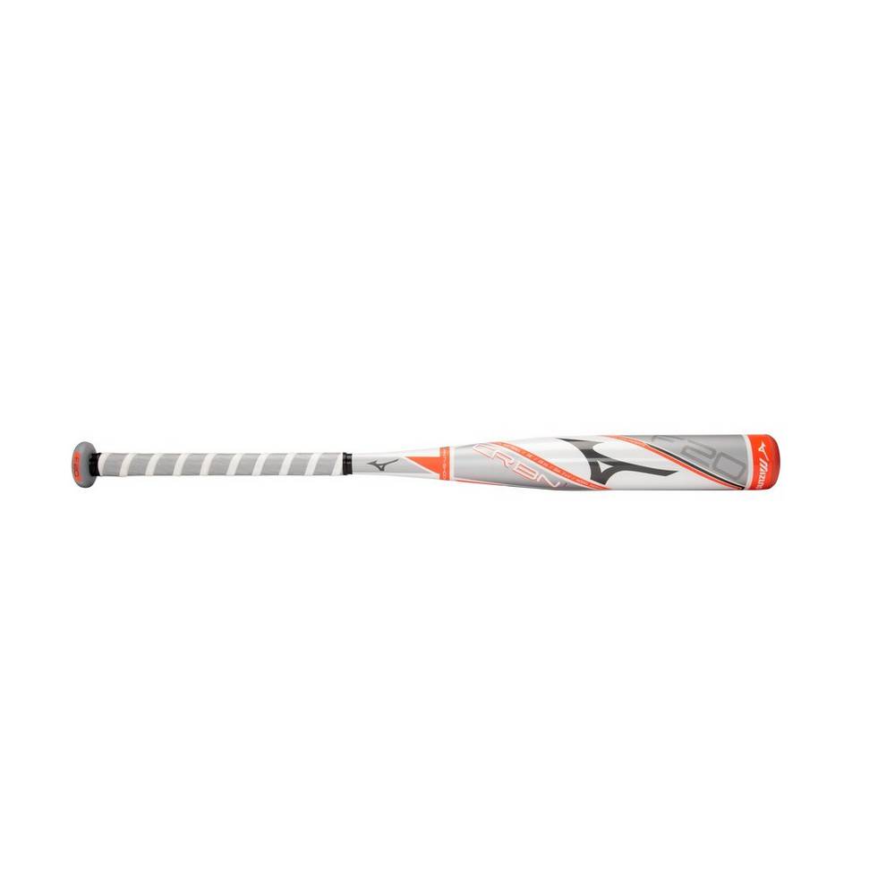 Taco De Baseball Mizuno F20-CRBN1 - Fastpitch (-13) - Mulher - Branco/Coral - LRXIF1568